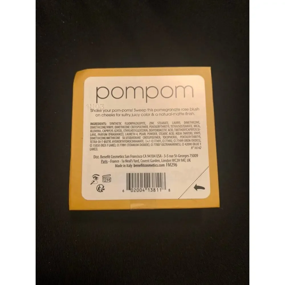 Benefit Cosmetics pompom Blush 6g 0.21oz